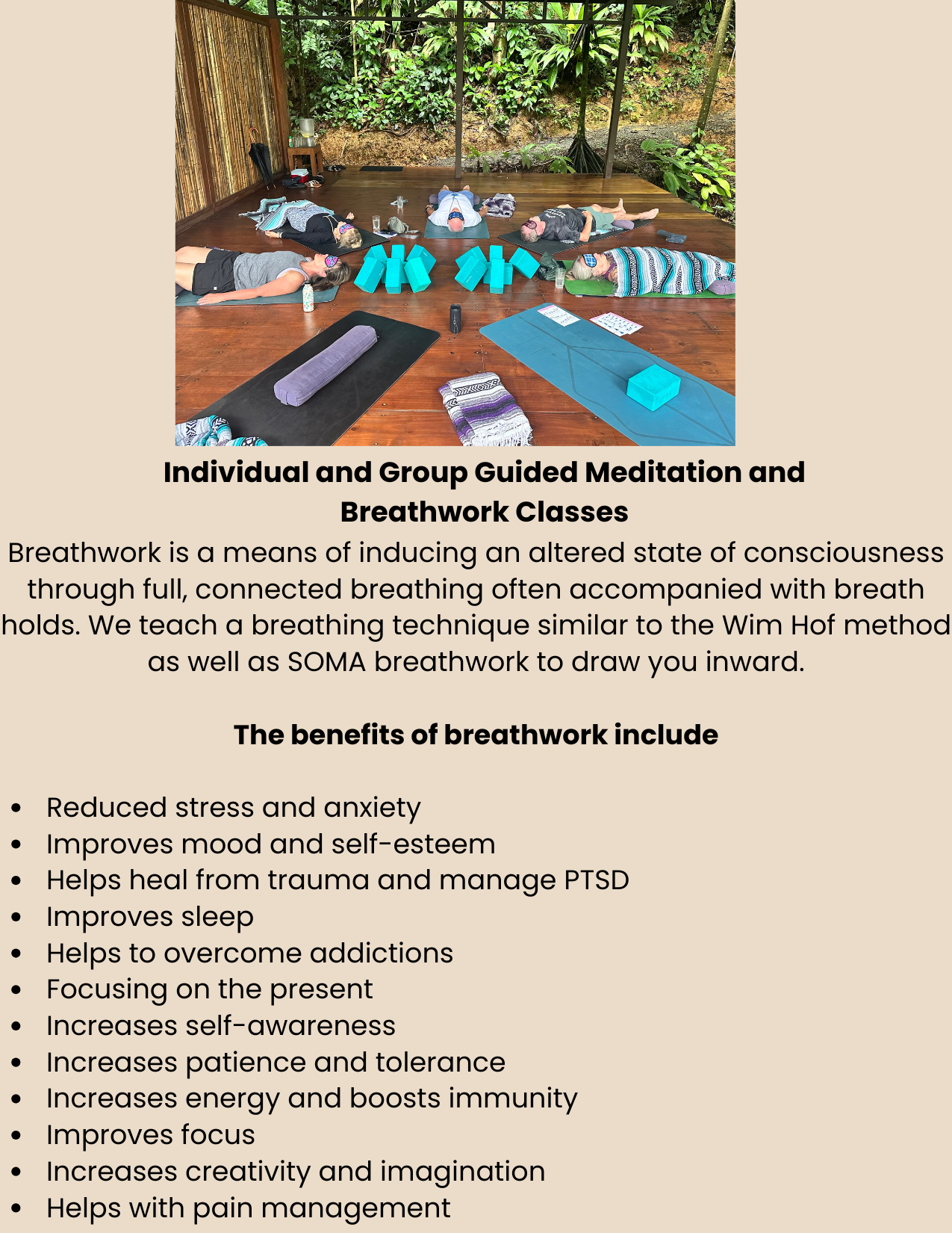In Person Group Breathwork Class (Mooresville, NC)