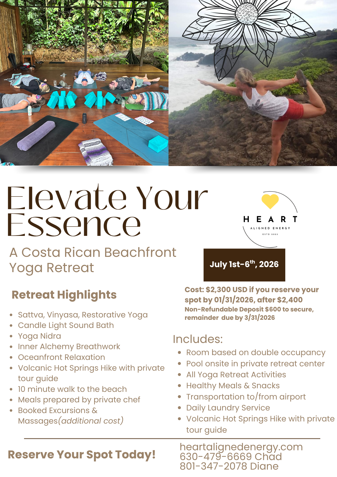 2026 Costa Rica Retreat - Remaining payment