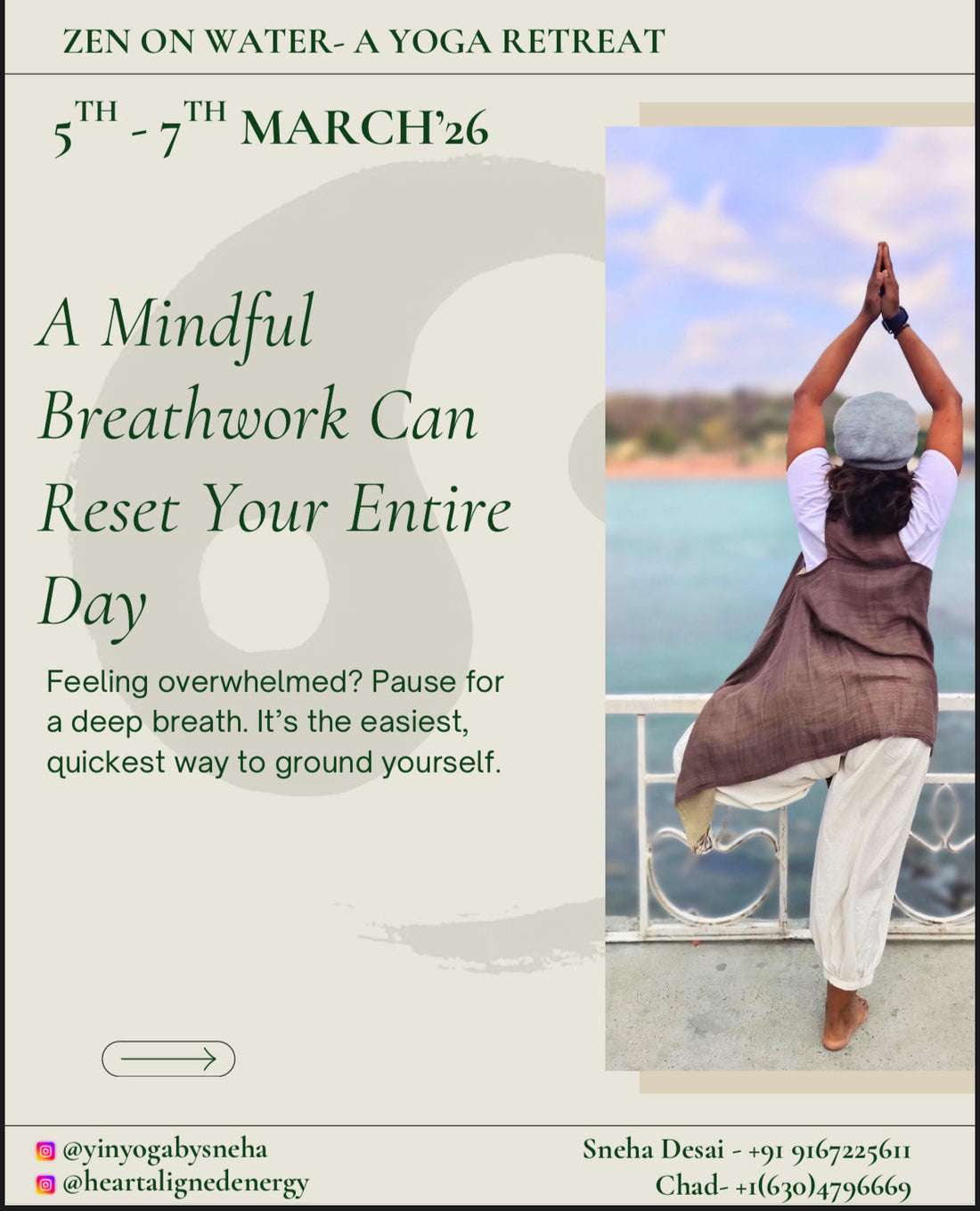 Zen on Water - A Yoga Retreat
