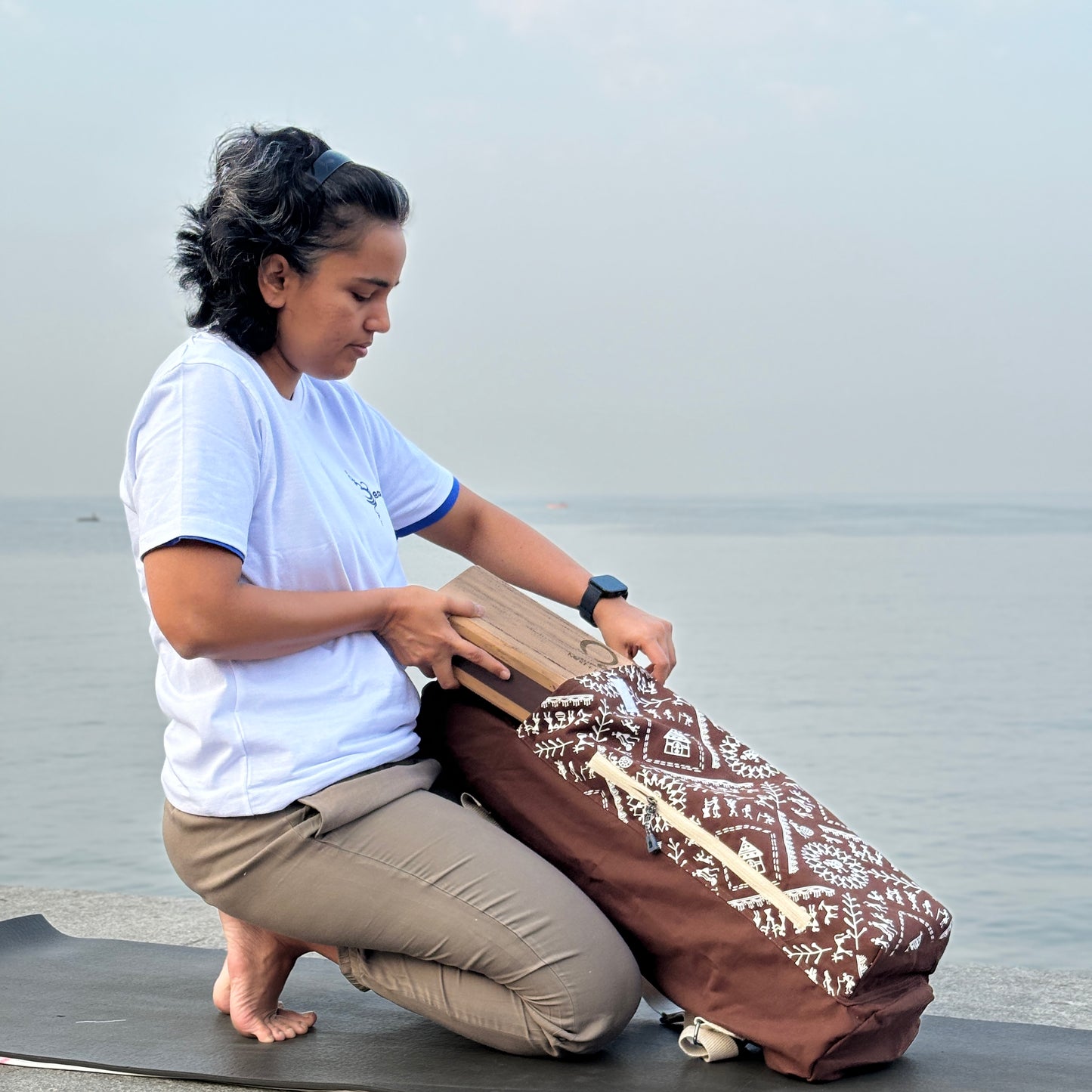 Yoga Bag - Double Block Pocket